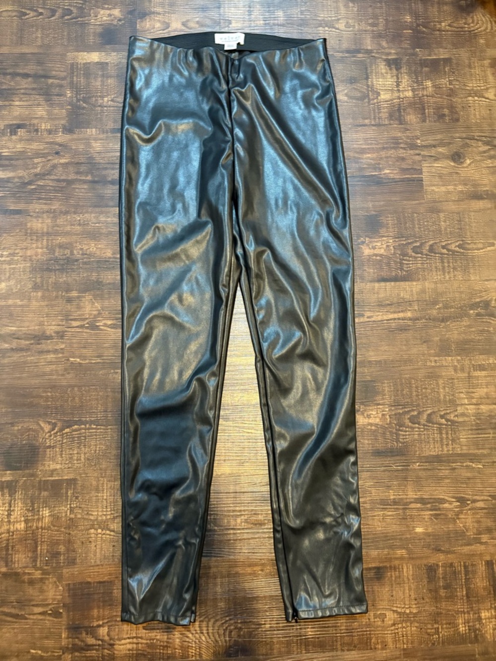 Velvet by Graham & Spencer Black Faux Leather
